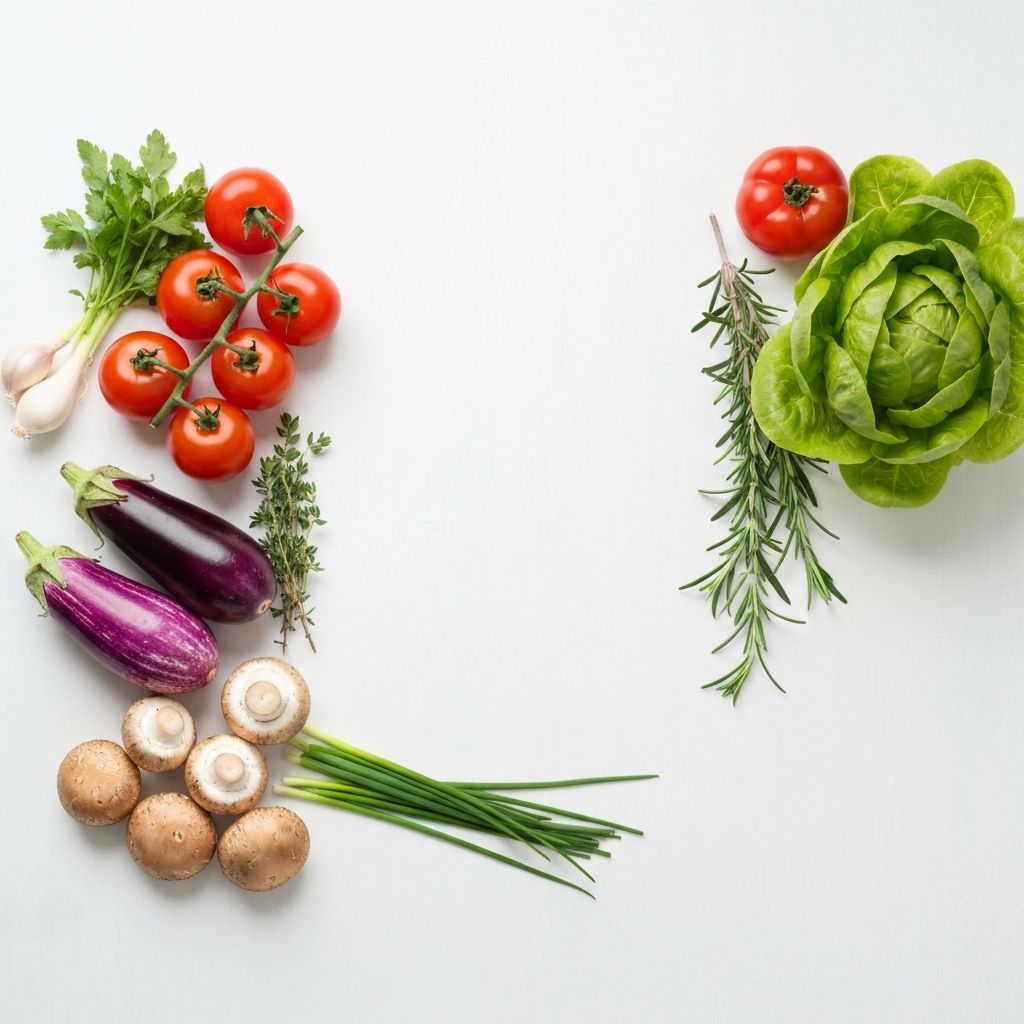 Fresh healthy ingredients representing our mission